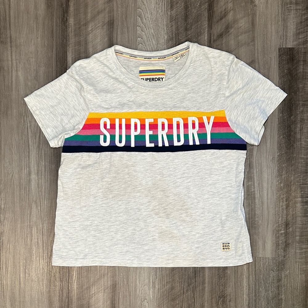 Superdry Rainbow Pride Short Sleeve Tee - 8